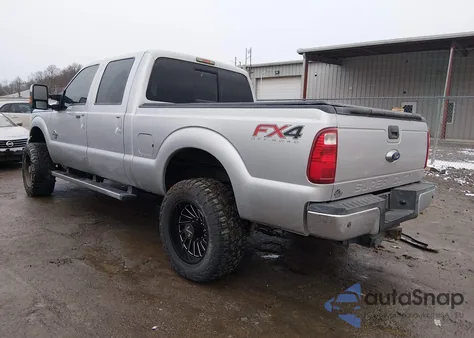 2016 Ford F-250 Lariat из США, поврежденный, VIN 1FT7W2BT4GEC11201